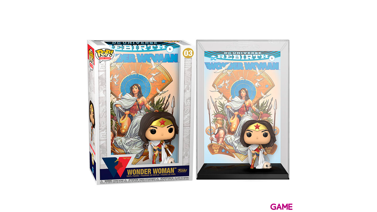 Figura POP Comic Cover DC Comics Wonder Woman-0