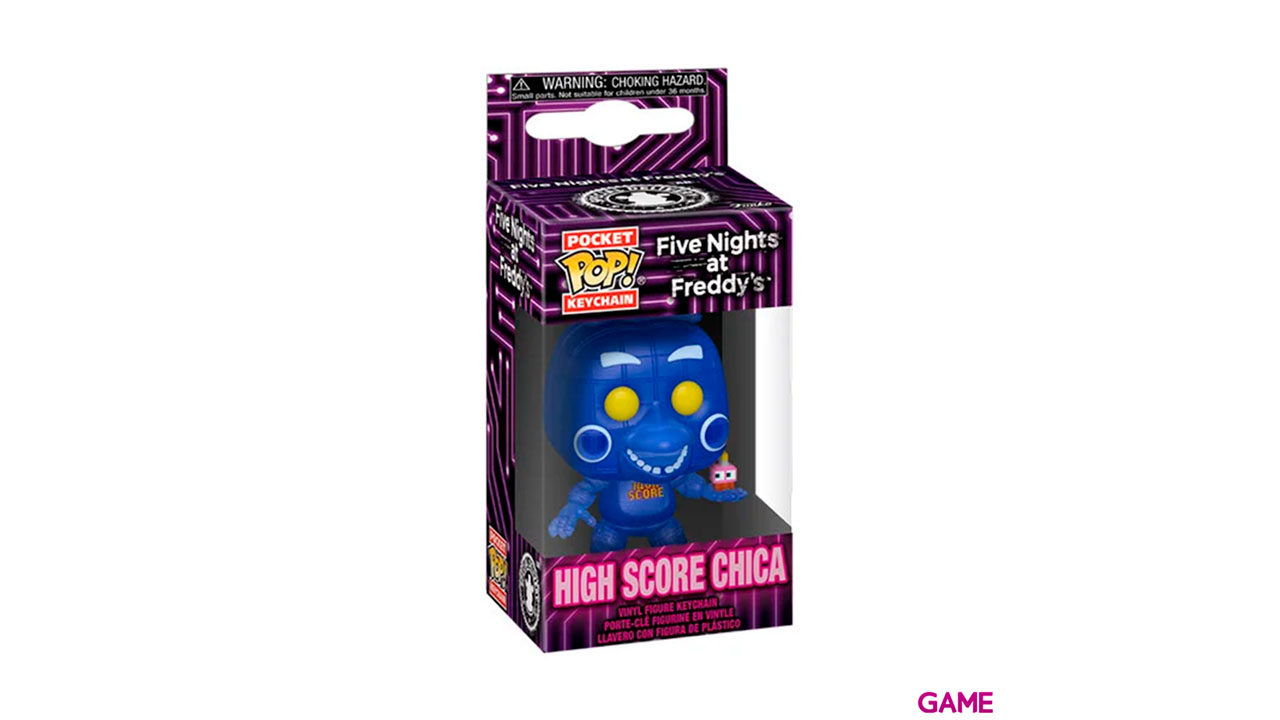 Llavero Pocket POP Five Nights at Freddys High Score Chica-1
