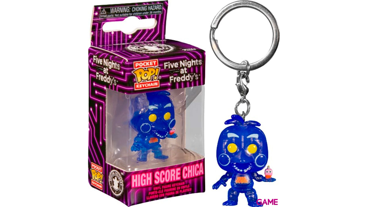 Llavero Pocket POP Five Nights at Freddys High Score Chica-2