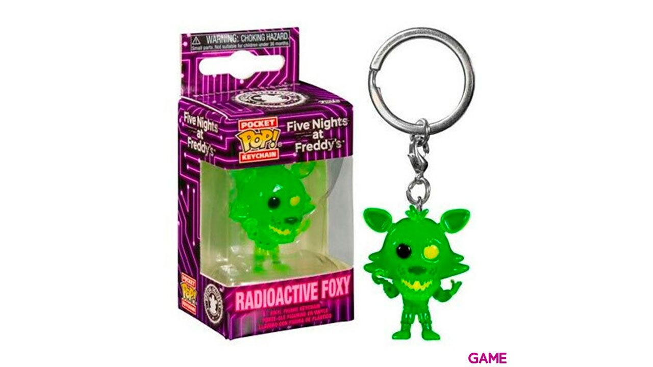 Llavero Pocket POP Five Nights at Freddys Radioactive Foxy-2