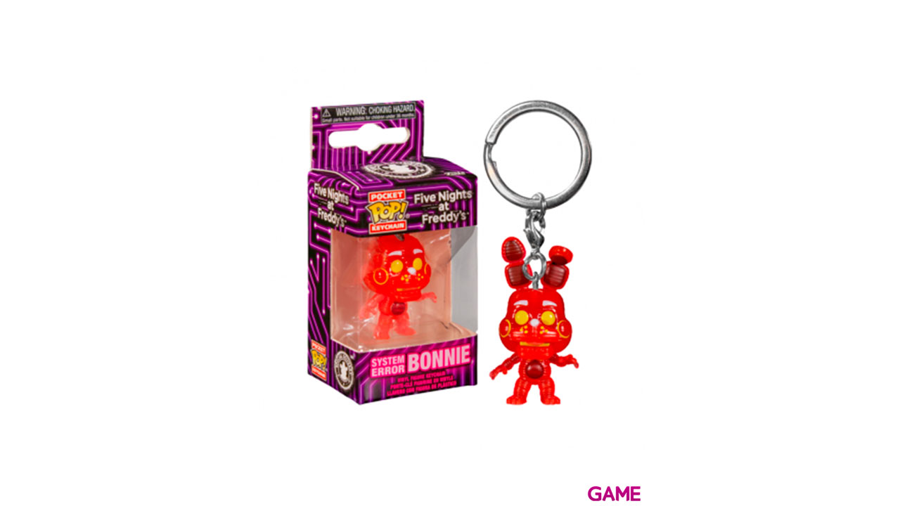 Llavero Pocket POP Five Nights at Freddys System Error bonnie-2