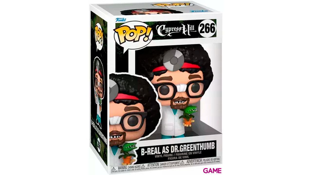 Figura POP Rocks Cypress Hill B Real Dr Greenthumb-1