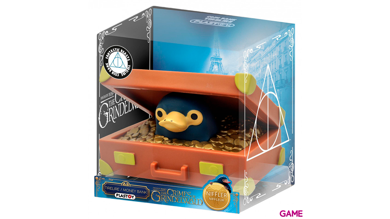 Figura hucha Chibi Niffler Animales Fantasticos 16cm-1