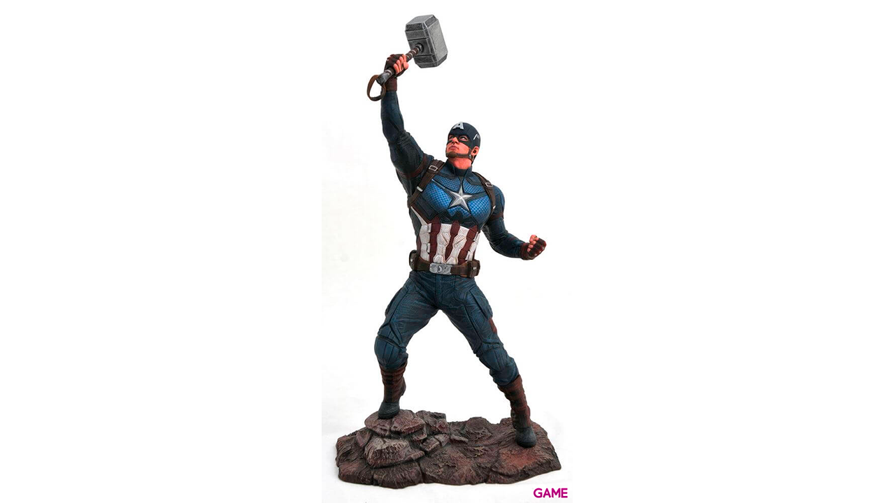 Estatua Capitan America Vengadores Endgame Marvel 23cm-0