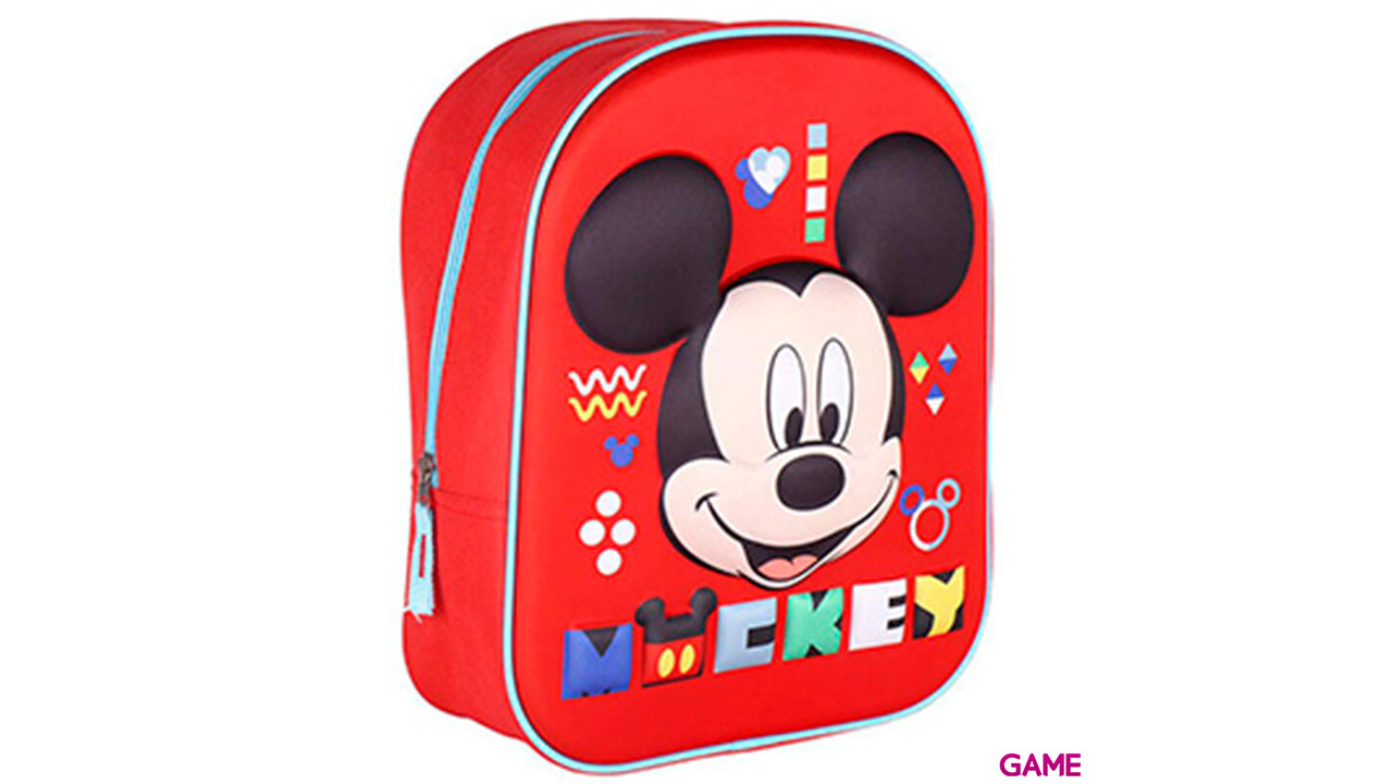 Mochila 3D Mickey Disney 31cm-0