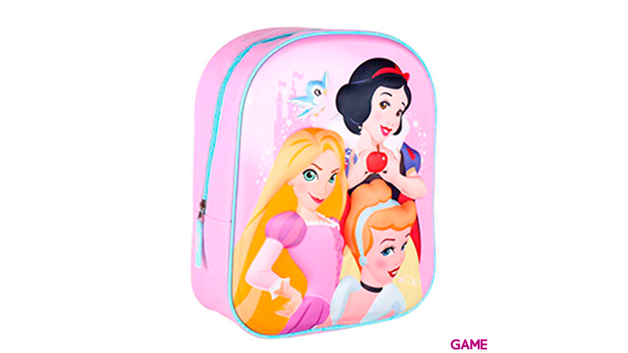 Mochila 3D Princesas Disney 31cm-0