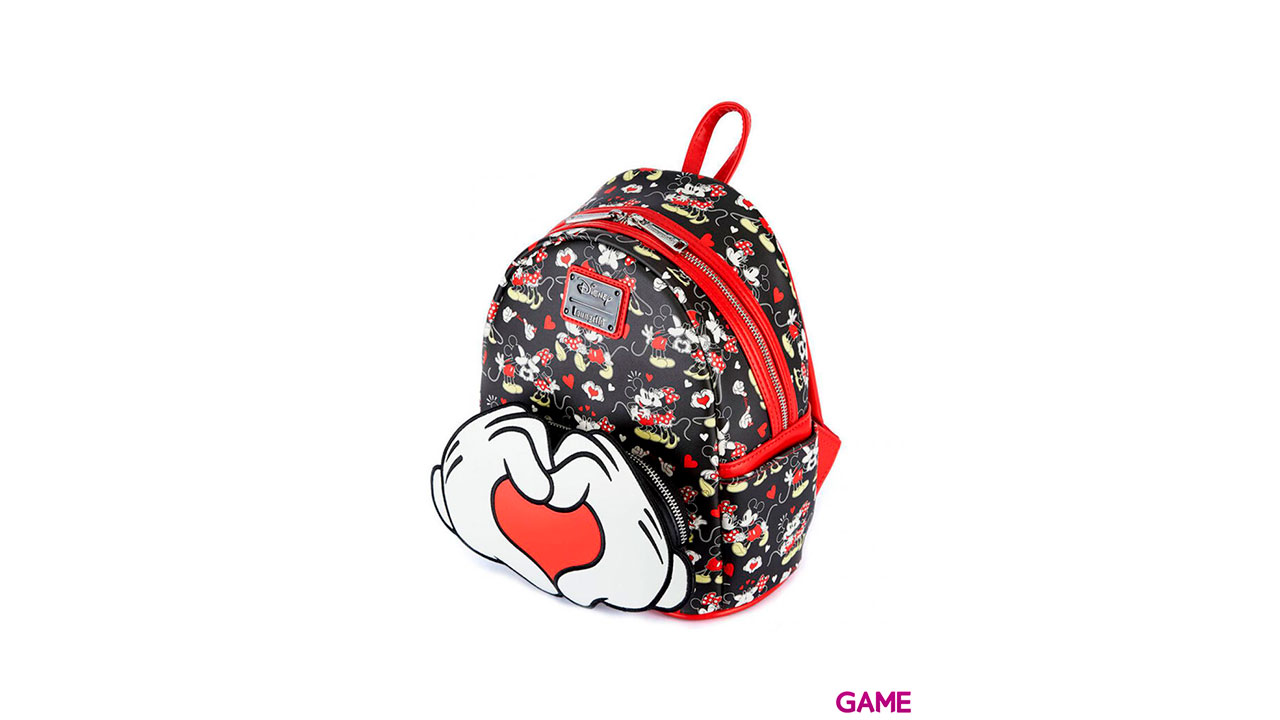 Mochila Love Mickey and Minnie Disney Loungefly 26cm-2