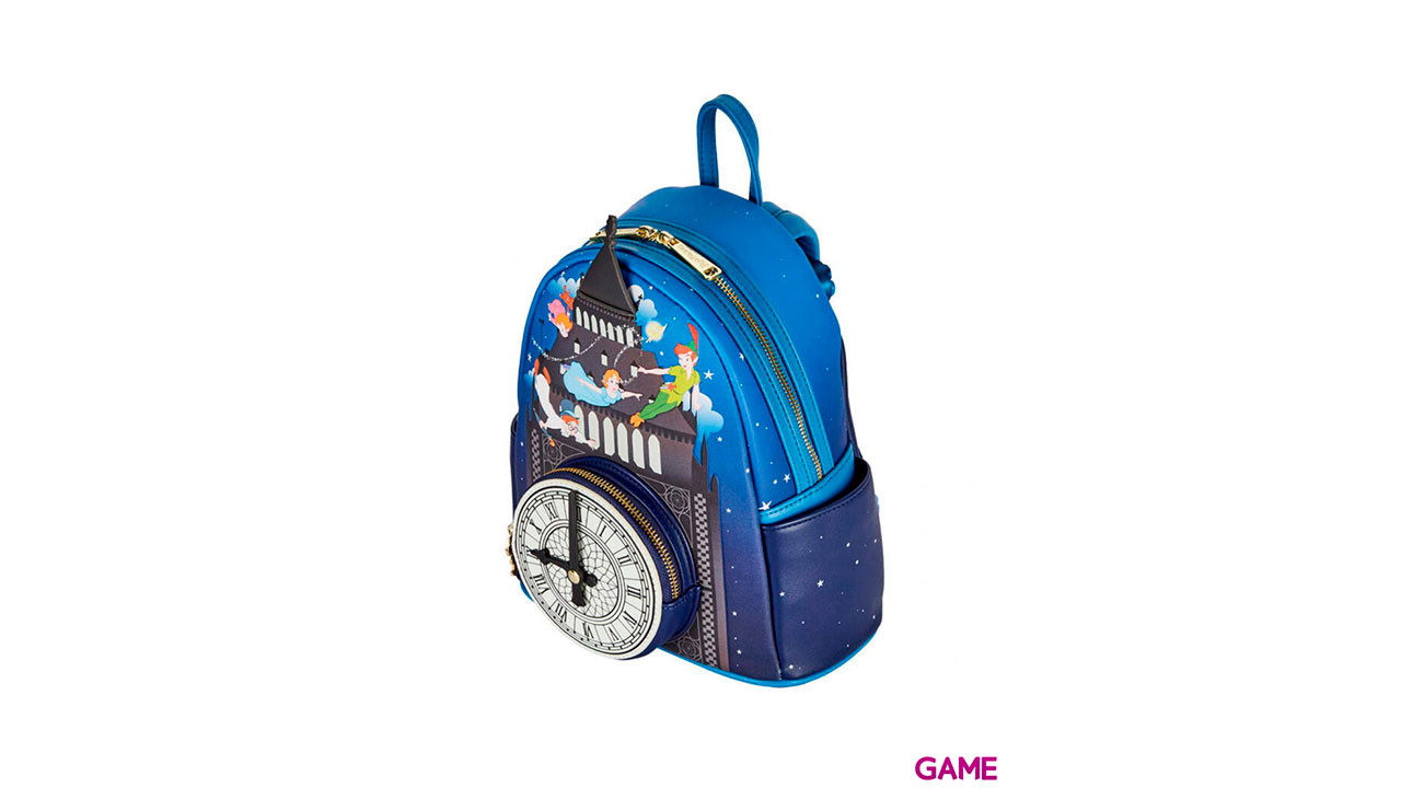Mochila Reloj Peter Pan Disney Loungefly 26cm-3