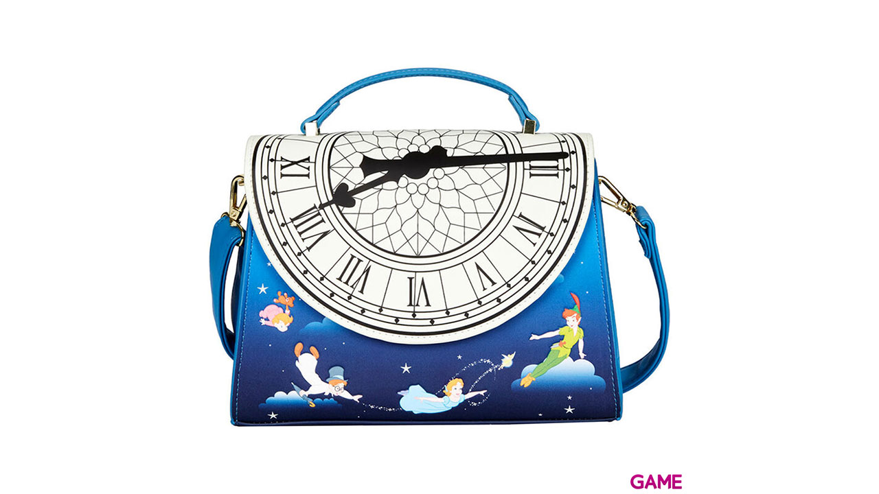 Bolso bandolera Reloj Peter Pan Disney Loungefly-0
