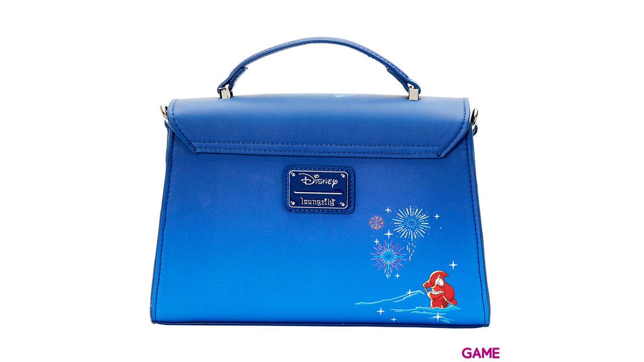 Bolso bandolera Fuegos Artificiales La Sirenita Disney Loungefly-2