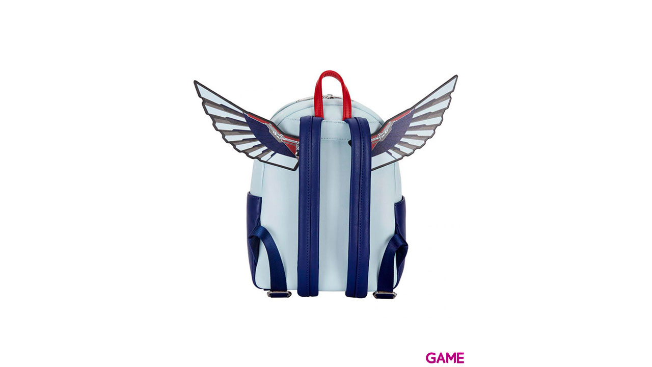 Mochila Cosplay Capitan America Marvel Loungefly 26cm-4