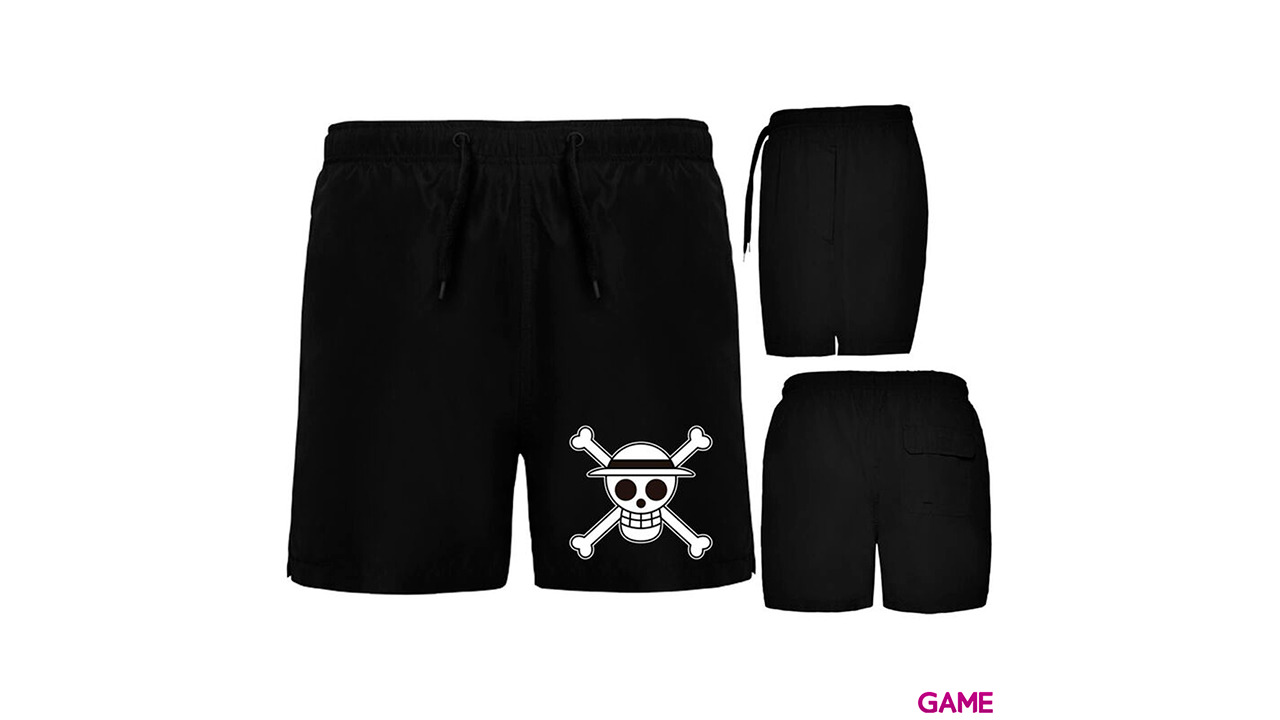 Bañador Calavera One Piece adulto Tala M-0