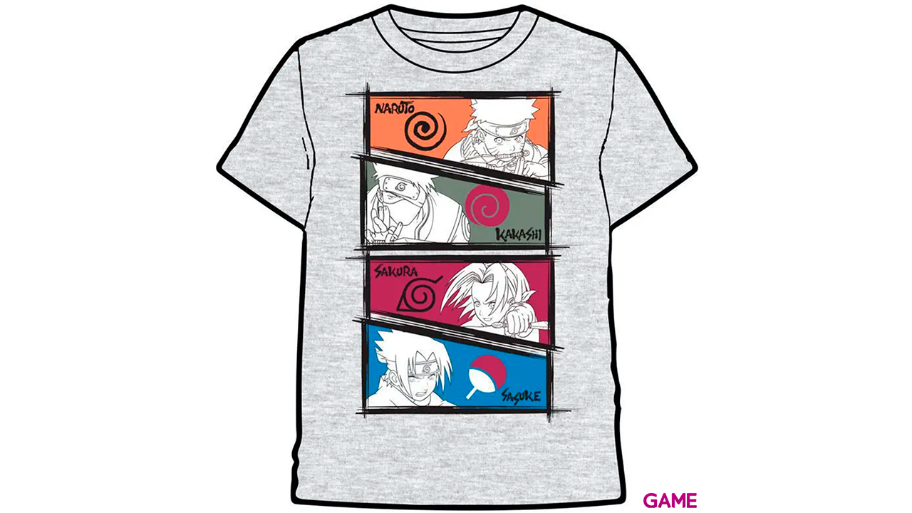 Camiseta Naruto Shippuden infantil-0
