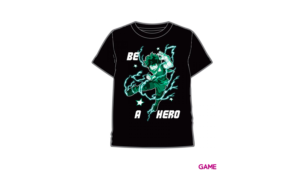 Camiseta Be a Hero My Hero Academia infantil Talla 8-0