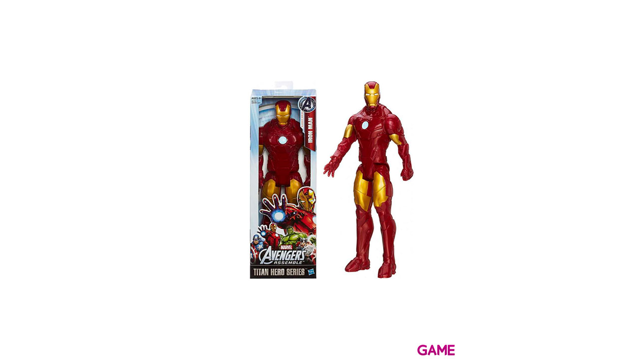 Figura Titan Hero Iron Man Los Vengadores Avengers Marvel 30cm-0