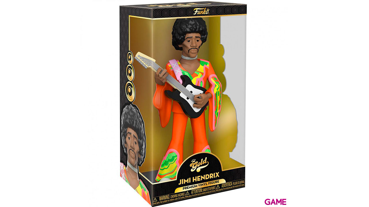 Figura Vinyl Gold Jimi Hendrix 30cm-2