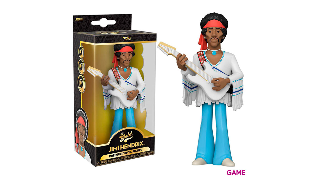 Figura Vinyl Gold Jimi Hendrix-0