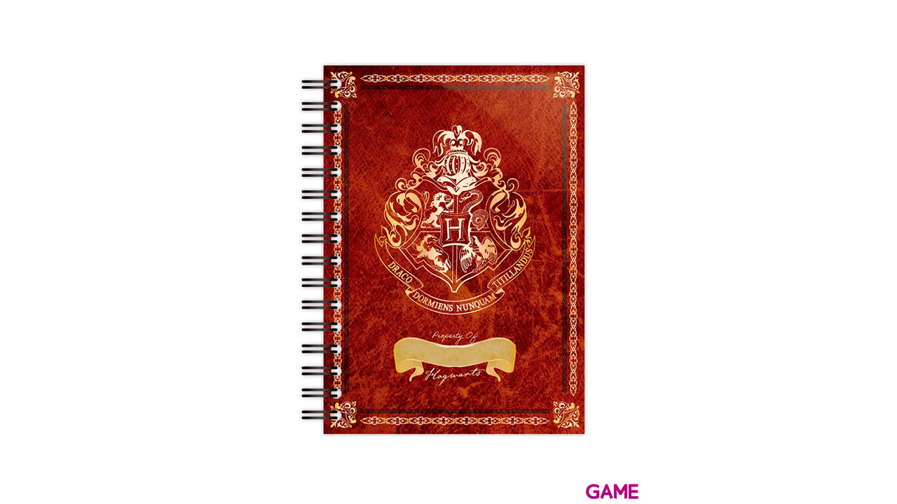 Cuaderno A5 Hogwarts Harry Potter-0