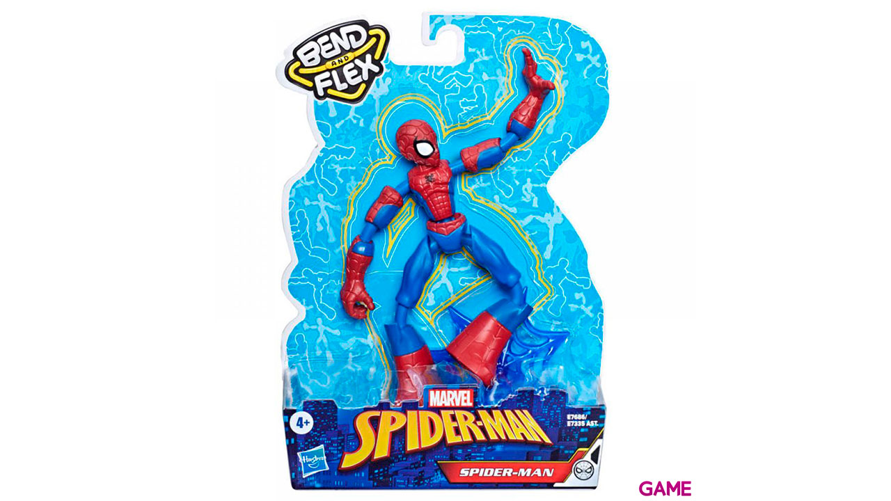 Figura Bend and Flex Spiderman Marvel-0