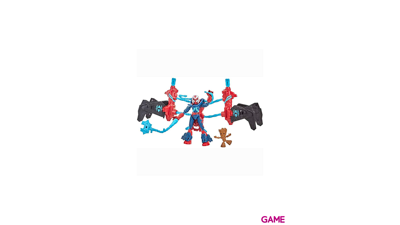 Figura Spiderman + Groot Bend and Flex Missions Marvel-1
