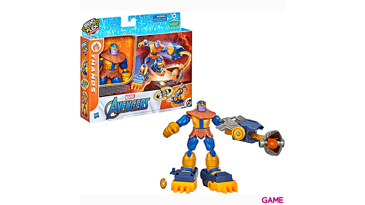Figura Thanos Bend and Flex Missions Marvel 15cm-1