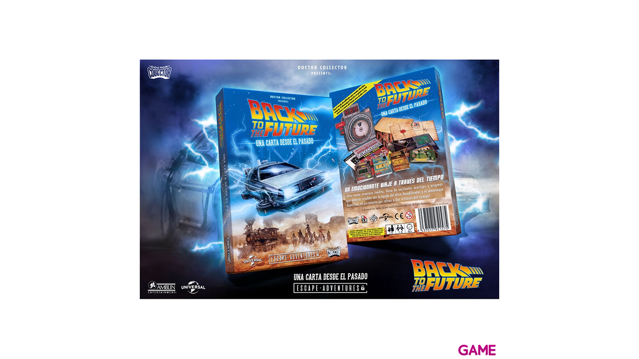 Juego mesa Regreso al Futuro Escape Aventure-0