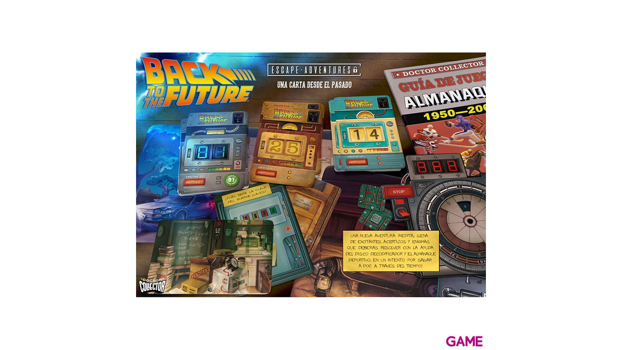 Juego mesa Regreso al Futuro Escape Aventure-2