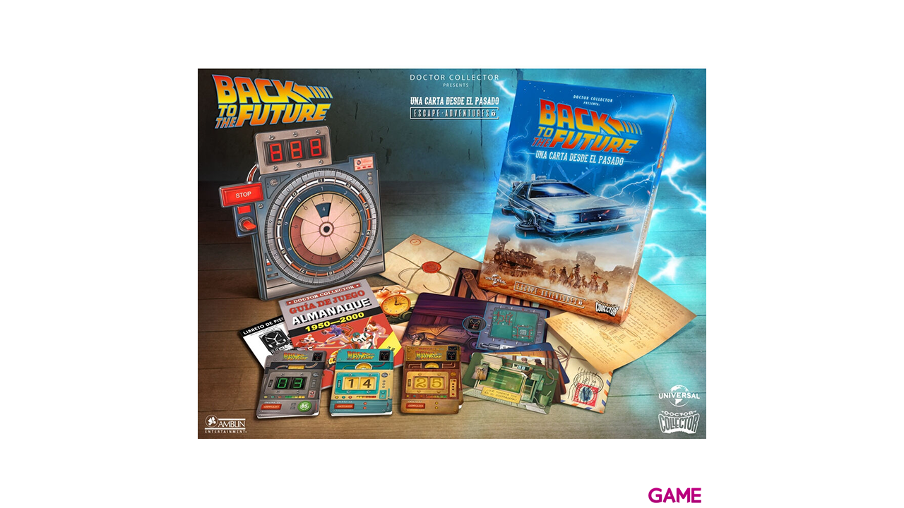 Juego mesa Regreso al Futuro Escape Aventure-3