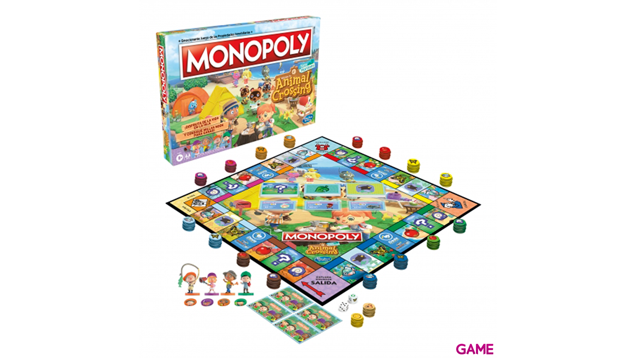 Juego Monopoly Animal Crossing-3