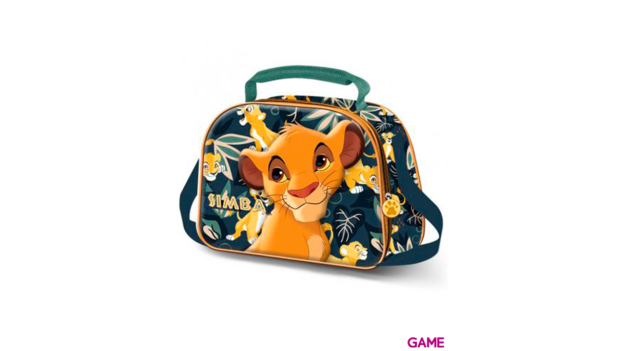 Bolsa portameriendas 3D Simba El Rey Leon Disney-0