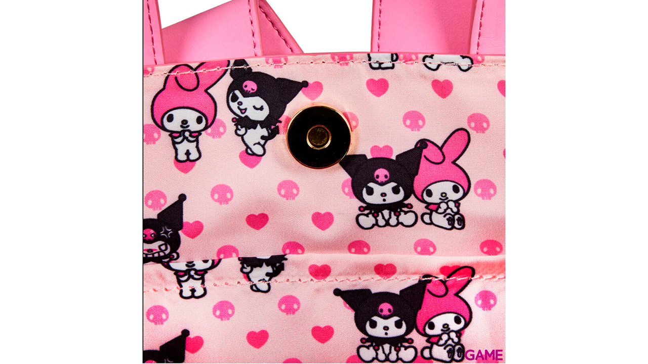 LoungeFly My Melody and Kuromi Sanrio - Bolso-4