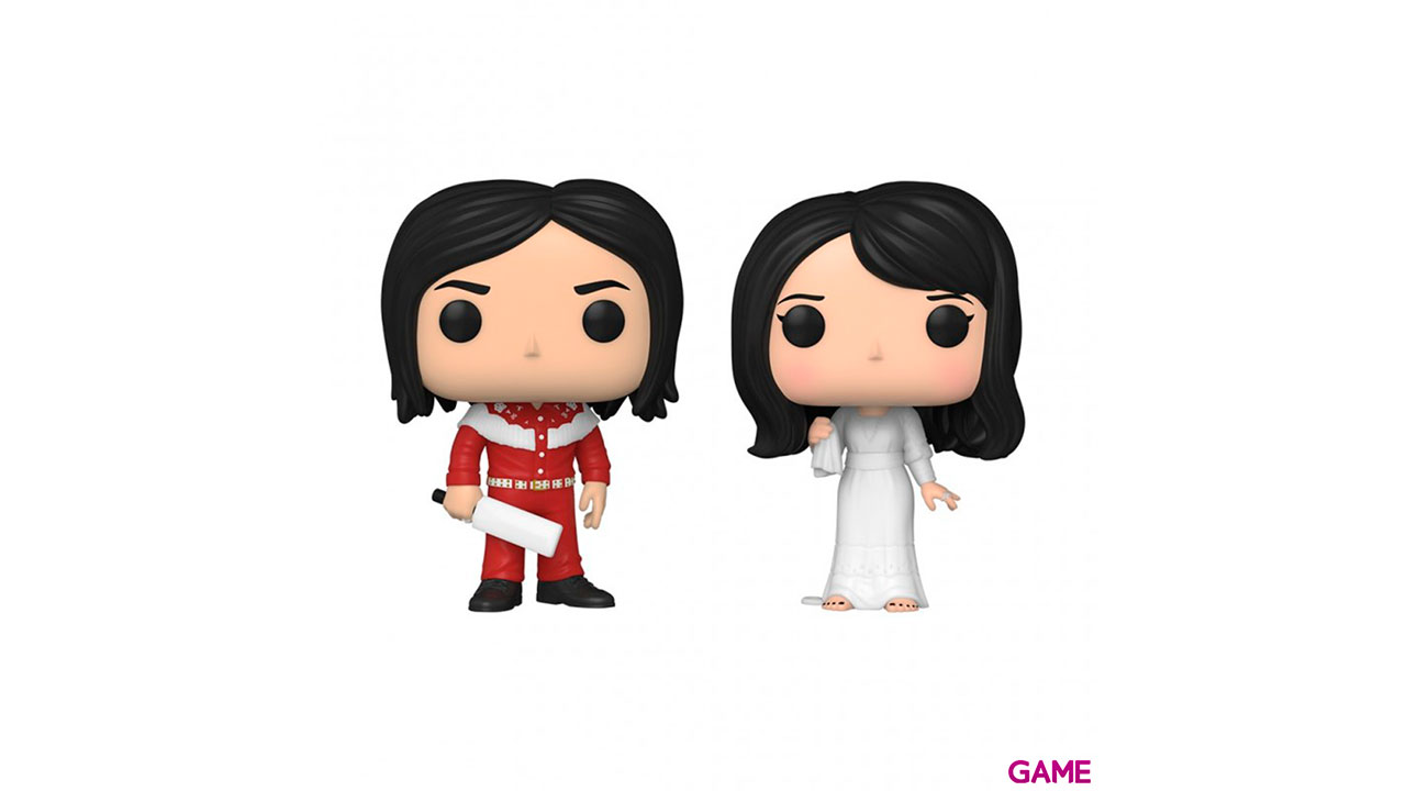 Set 2 figuras POP The White Stripes Jack White and Meg White-1