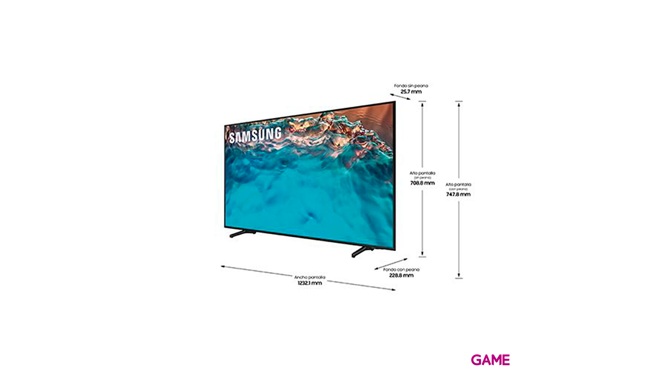 Samsung Series 8 BU8000 139,7 cm (55