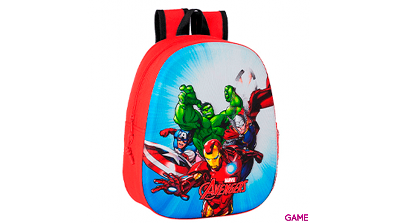 Mochila 3D Vengadores Avengers Marvel 32cm-0