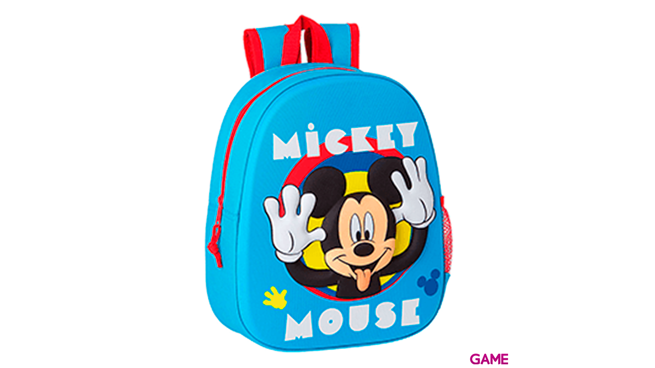 Mochila 3D Mickey Disney 32cm-0