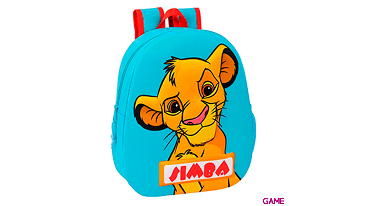 Mochila 3D El Rey Leon Disney 32cm-0