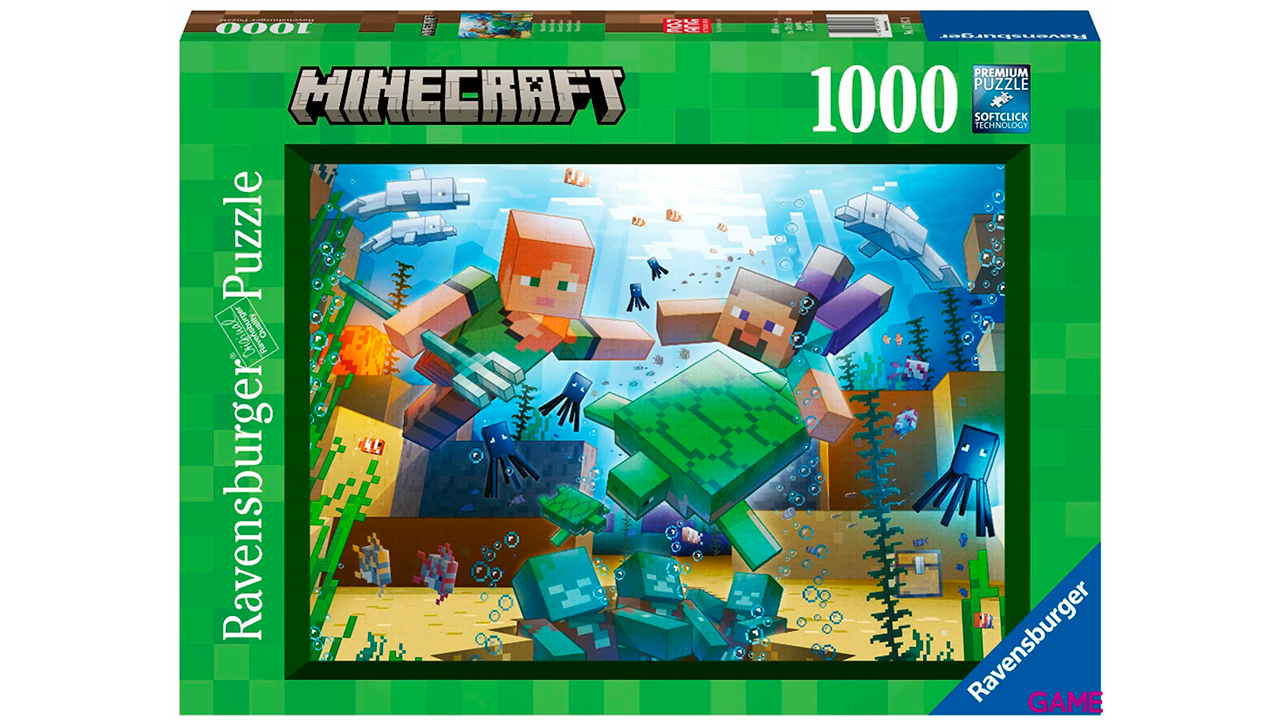 Puzzle Minecraft 1000pzs-0