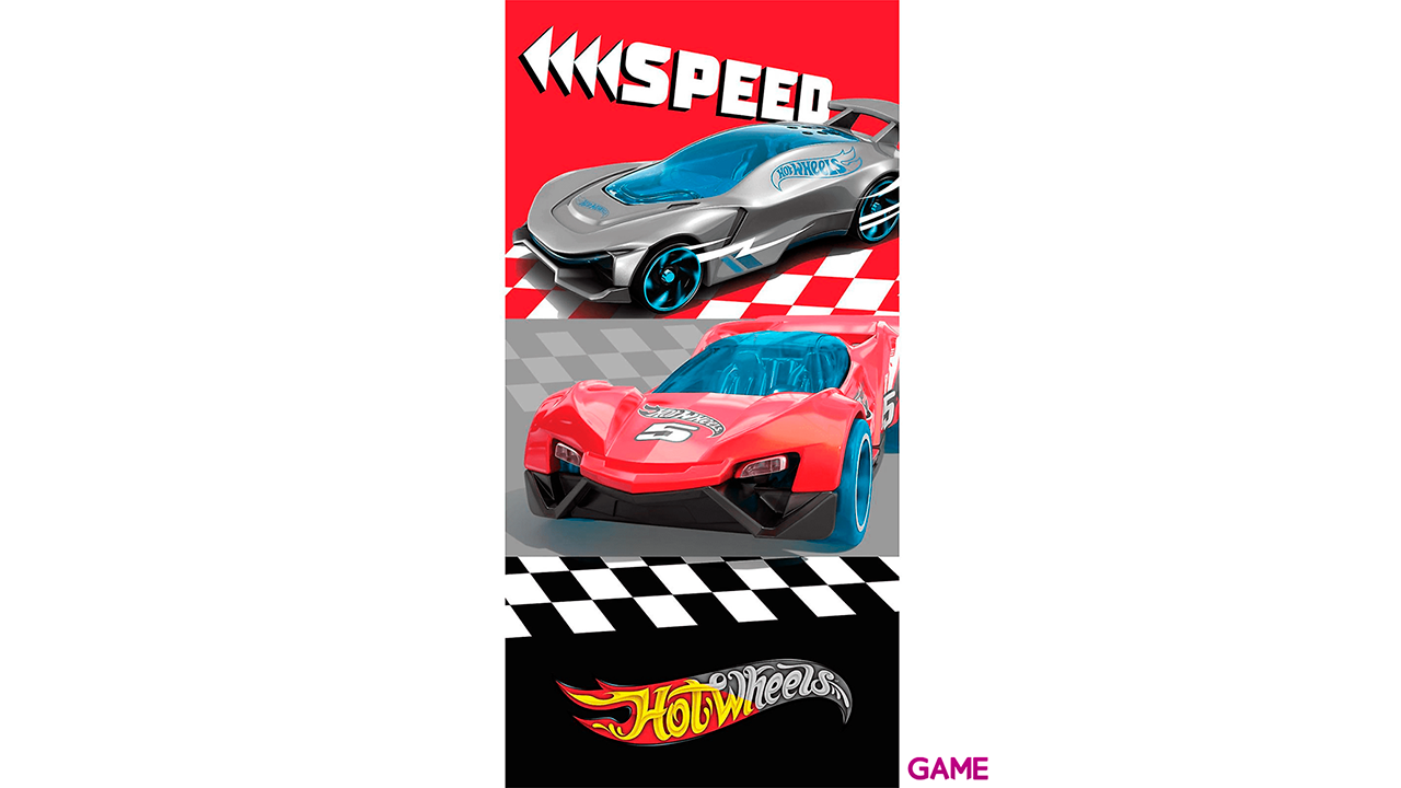 Toalla Hot Wheels algodon-0
