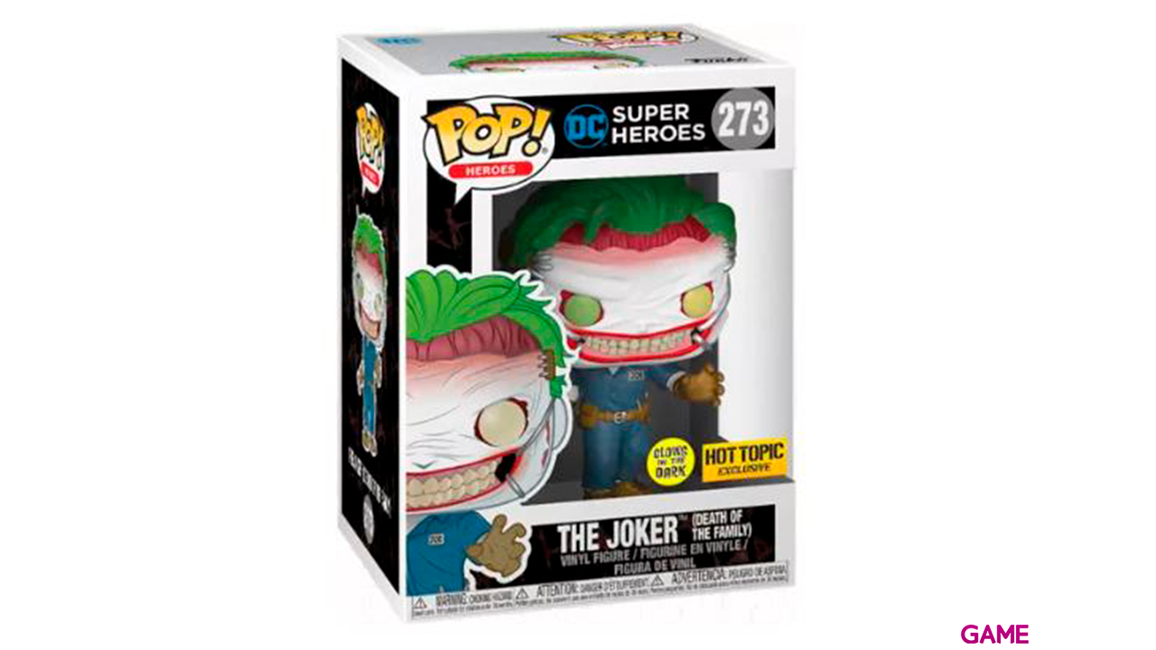 Set figura POP Tee DC Comics The Joker Exclusive Talla M-1