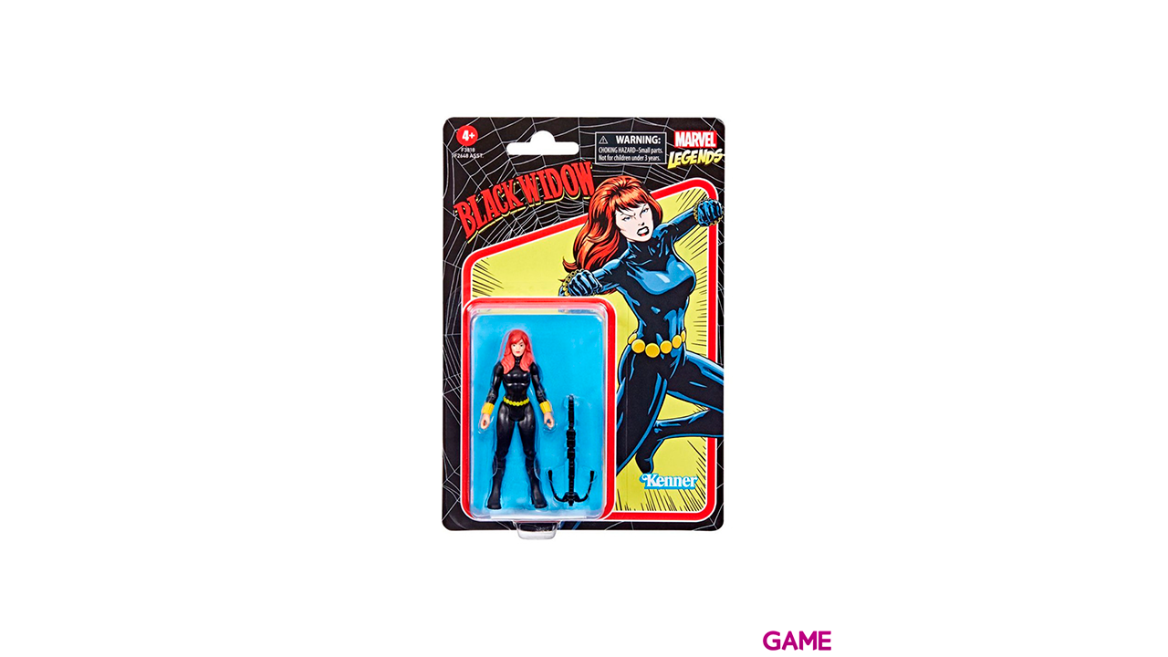 Figura Hasbro Marvel Legends Kenner: Viuda Negra-0