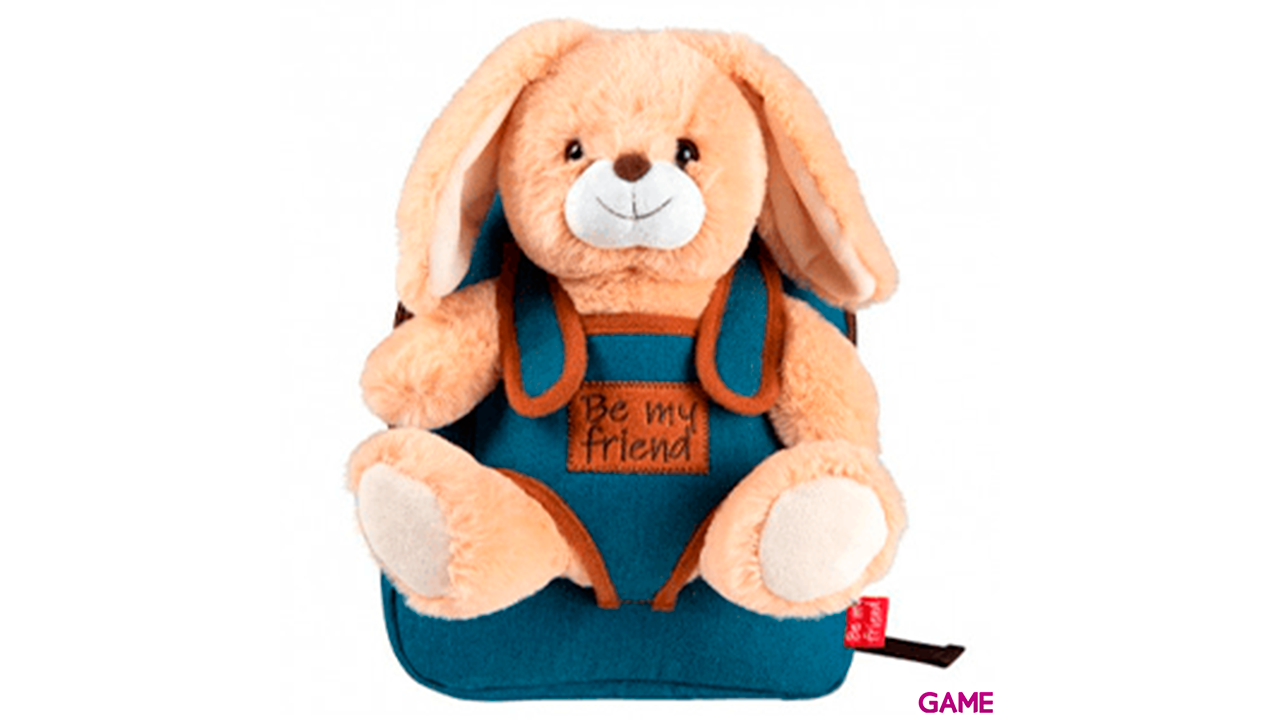 Mochila peluche Conejo Bob 26cm-0