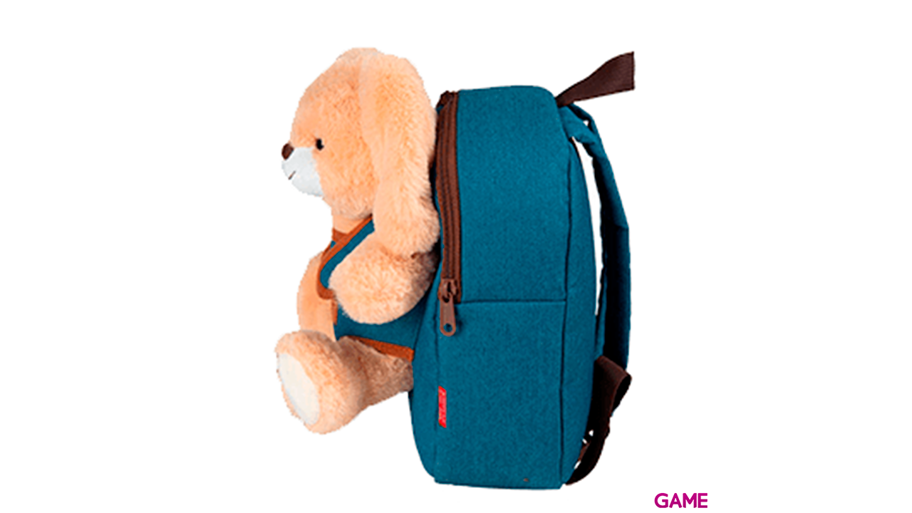 Mochila peluche Conejo Bob 26cm-1