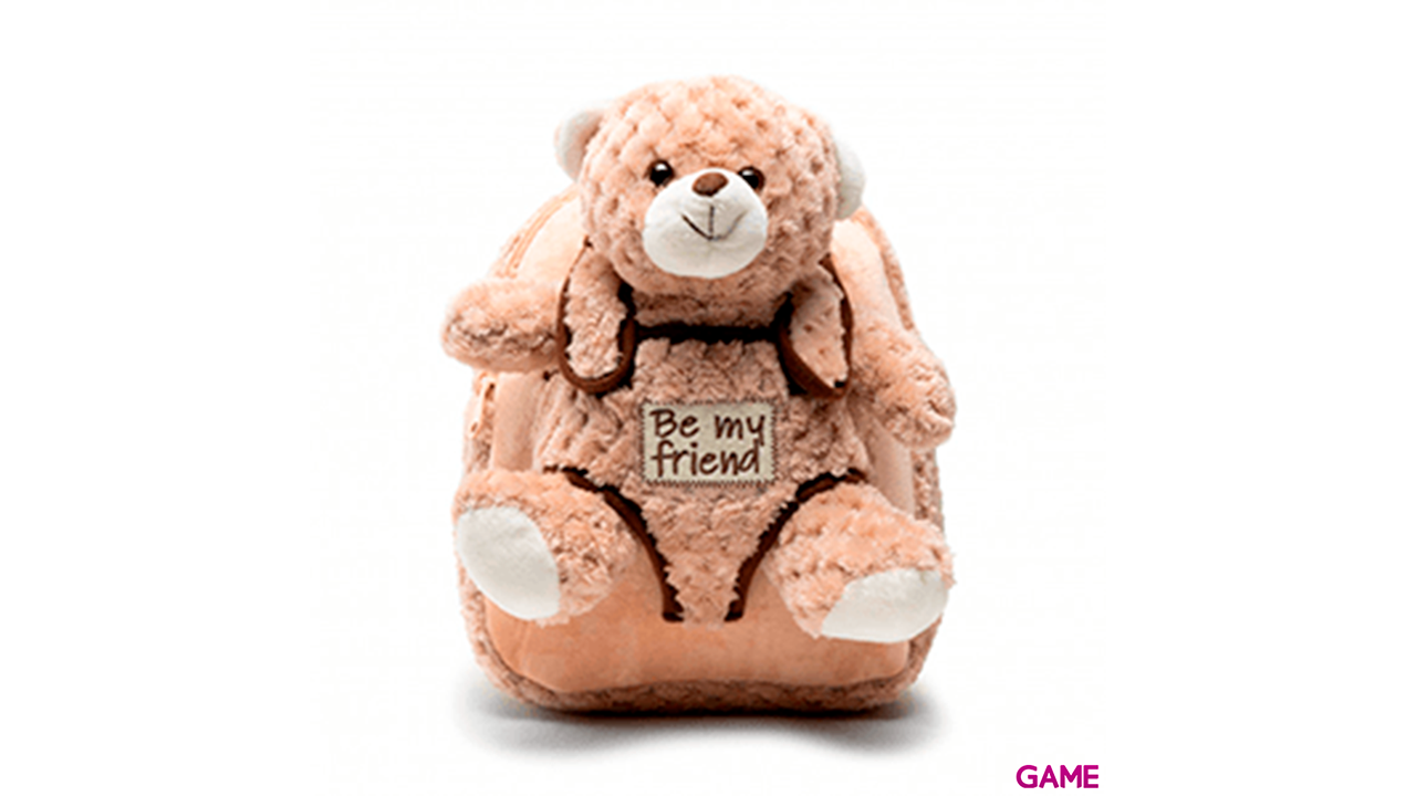Mochila peluche Oso Milly 26cm-0