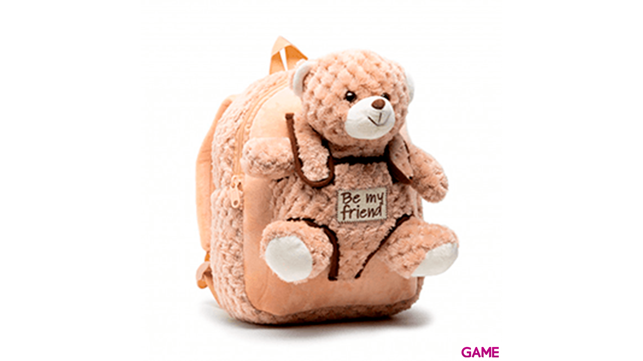 Mochila peluche Oso Milly 26cm-1