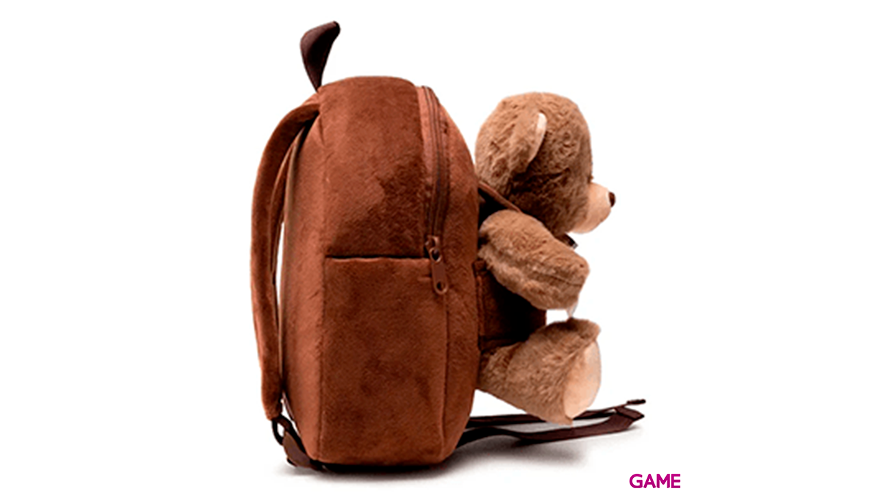 Mochila peluche Oso Tommy 26cm-1