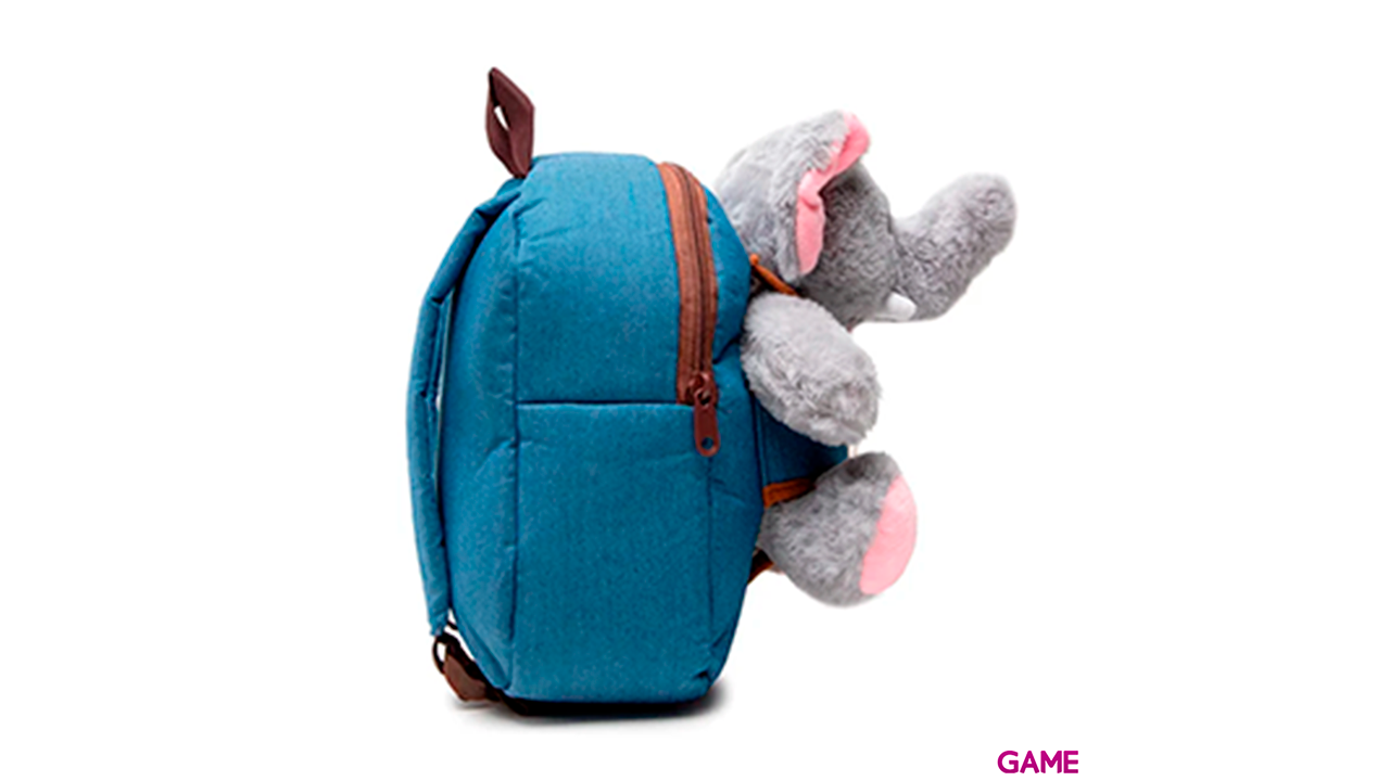 Mochila peluche Elefante Allie 26cm-2