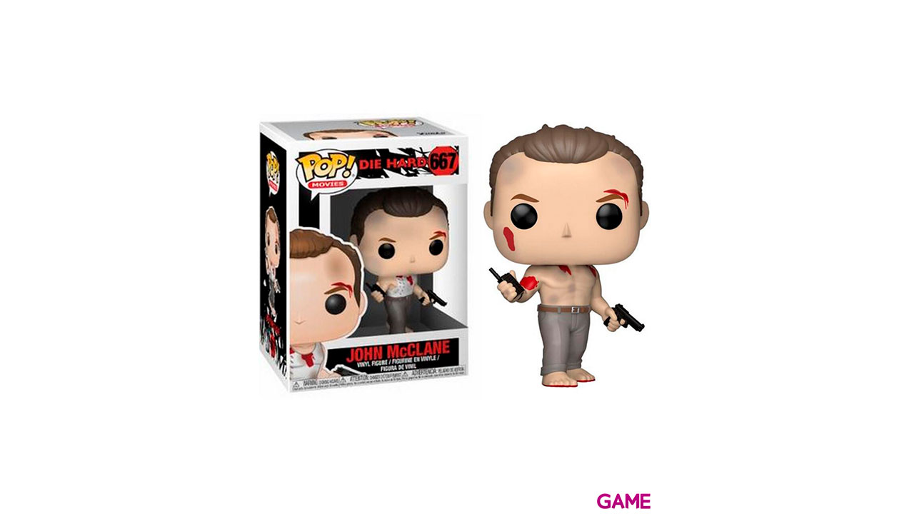 Set figura POP Tee La Jungla de Cristal John McClane Talla L-1
