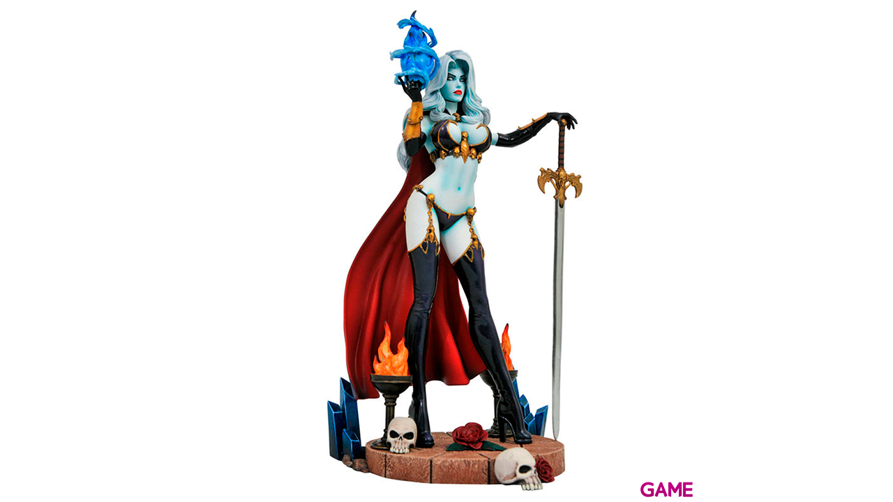 Figura diorama Lady Death Femme Fatales 23cm-0