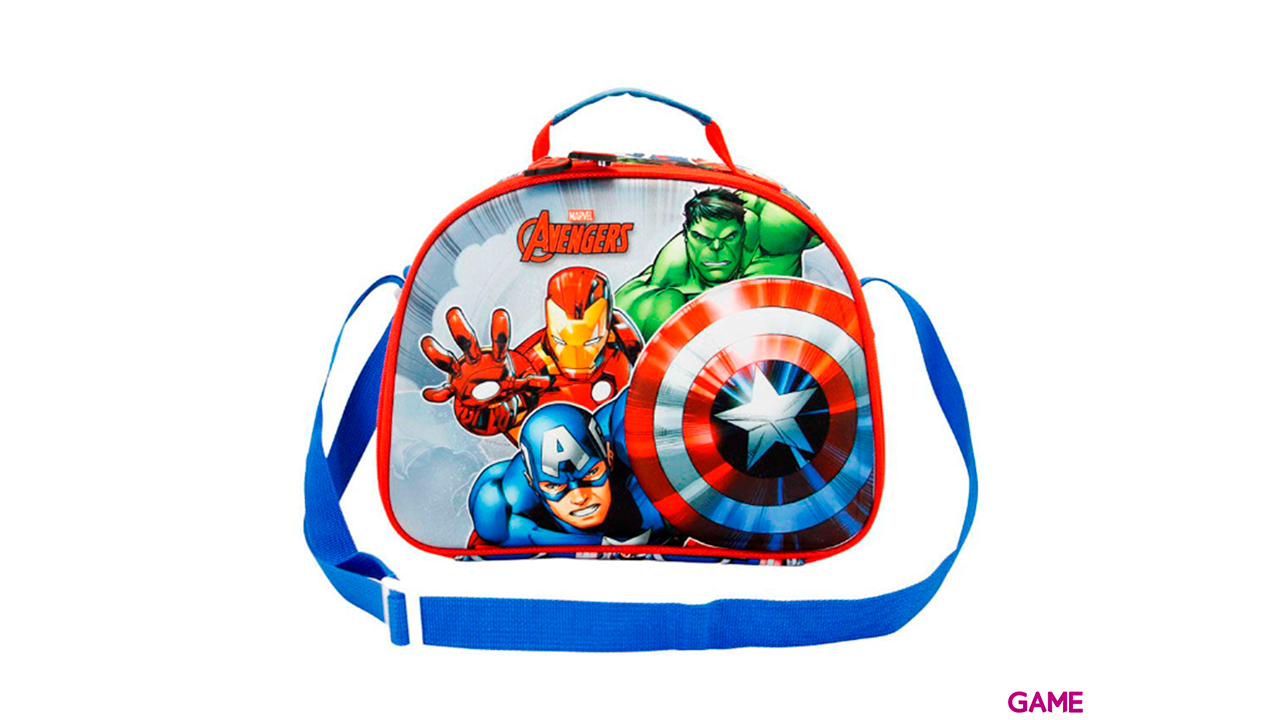 Bolsa portameriendas 3D Defy Vengadores Avengers Marvel-0
