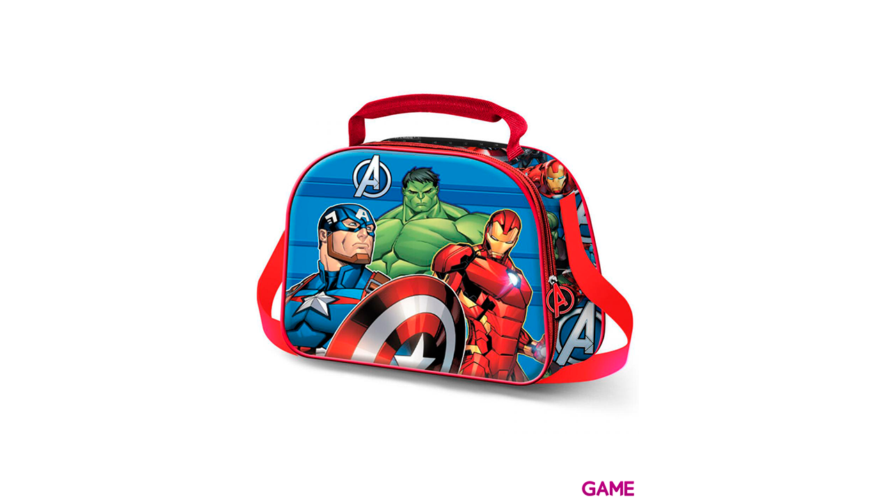 Bolsa portameriendas 3D Primed Vengadores Avengers Marvel-0